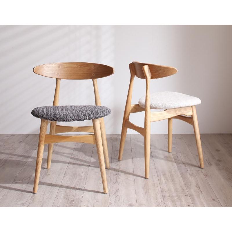 円形テーブル デザインチェア 北欧ダイニング チェア 1脚 Mix Chair - ダイニング専門店 Luxy Dining